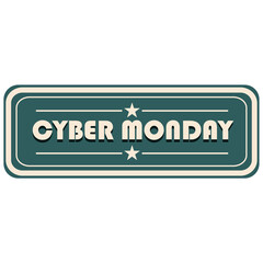 Cyber ​​Monday sticker