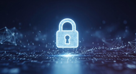 Advanced Digital Security Concept Illustrates Robust Cybersecurity Measures for Protecting Sensitive Data and Ensuring Network Privacy in a Connected World