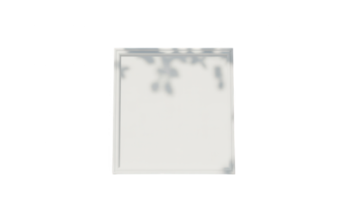 A stark minimalist abstract image featuring a vertical white rectangle with subtle textured gray patterns against a solid black background