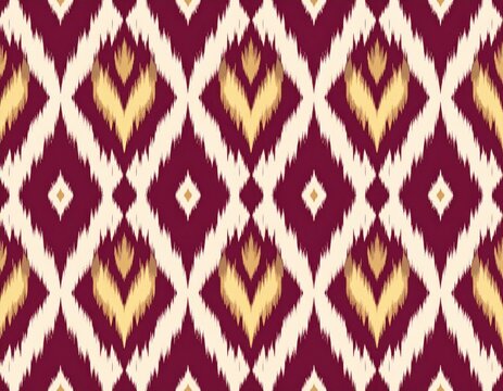 Vibrant Geometric Diamond Pattern Design