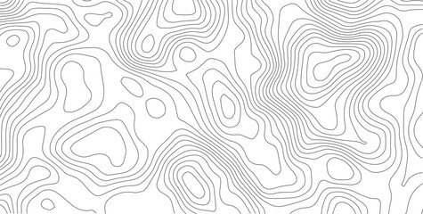 Abstract Topographic background. Geographic line map. Wavy pattern design. Paper texture imitation of a geographical map shades. Vector illustration.	