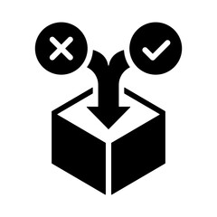 Testing Icon - Solid Black