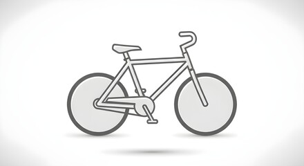 Fototapeta premium bicycle icon vector illustration