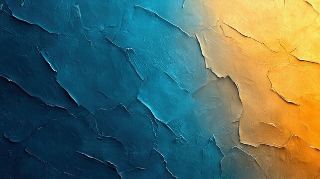 Abstract background featuring a textured surface with blue and gold colors, creating a visually appealing design.
