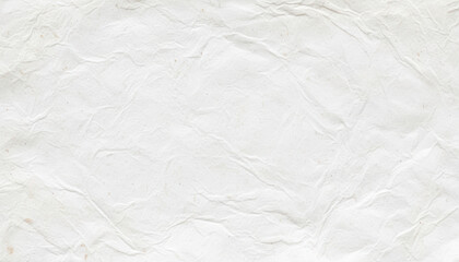 Crumpled paper background texture white paper sheet wrinkle texture recycled paper grain Background Concept