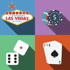 Welcome To Fabulous Las Vegas Nevada Sign. Retro Neon Sign Design Vector Art