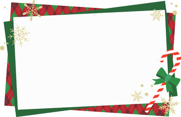 クリスマスのグリーティングカード背景