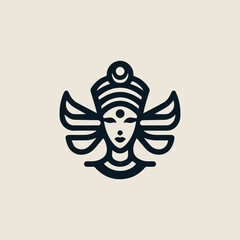 Goddess Bastet Logo