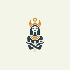 Goddess Bastet Logo