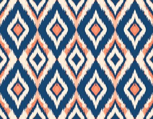 Vibrant Geometric Diamond Pattern Design