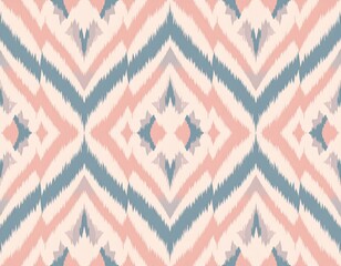 Calm Geometric Zigzag Abstract Design