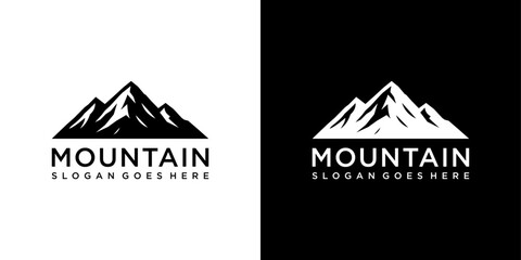 mountain logo vector element, mountain logo vector template, mountain vector illustration