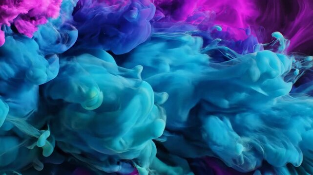 Seamless looping background animation featuring a highly saturated abstract color shift from magenta to deep cyan seamless, cyan, color
