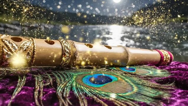 Stunning Bamboo Flute Meets Moonlight River Magic