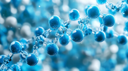 DNA strands, molecular structures, and scientific visualization of synthesis, replication, modification, and mutation processes in modern research