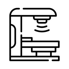 CT scan machine icon