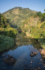 Fototapeta premium Ulapane Bridge, Kotmale , Sri Lanka.