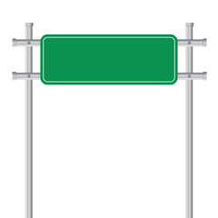 Editable Highway Directional Sign for Custom Text or Route Details
