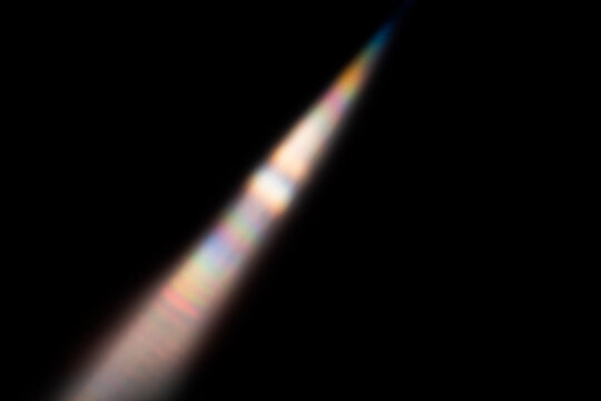 Colorful light beam spectrum black background abstract blurred diagonal glowing vibrant artistic mysterious energetic dynamic creative modern minimal digital fantasy dreamy futuristic inspiration - Powered by Adobe