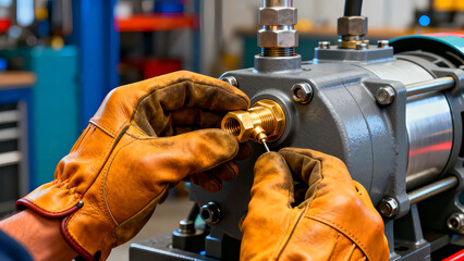 Mechanic repair maintenance industry engineering construction manufacturing equipment technology service worker job profession occupation skill expertise precision accuracy efficiency productivity aut