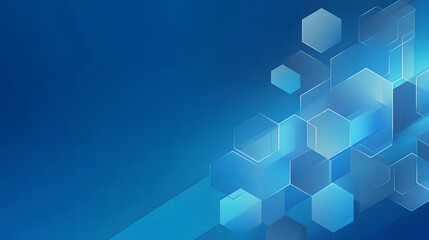 BlueHexagonalGridPattern