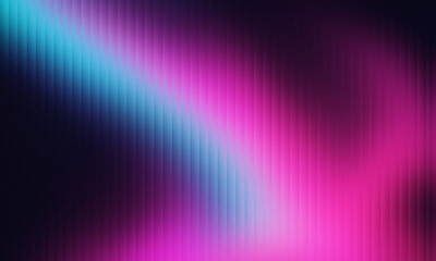 Abstract background with vibrant neon pink and electric blue light streaks flowing across a dark textured surface with a subtle pixelated effect