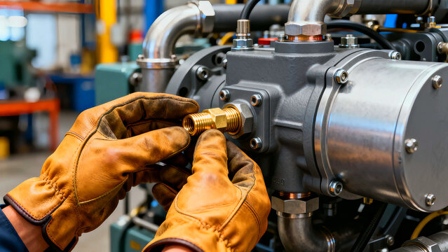 Mechanic repair industry maintenance engineering manufacturing construction worker technician service equipment machinery technology industrial job professional skill precision metal part