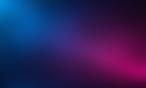 Abstract geometric background with vibrant blue and magenta light gradients and pixelated squares creating a modern digital art effect