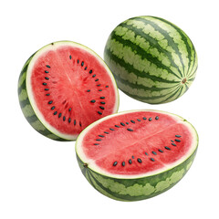 watermelon isolated on white background