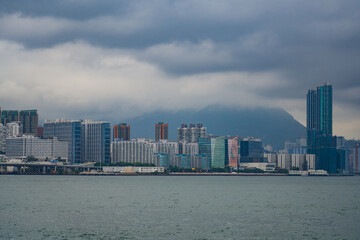 Hong Kong's bustling cityscape and skyscrapers