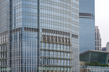 Hong Kong's bustling cityscape and skyscrapers