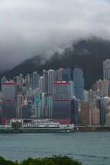 Hong Kong's bustling cityscape and skyscrapers