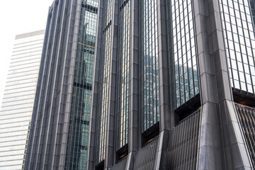 Hong Kong's bustling cityscape and skyscrapers