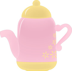 teapot and cup