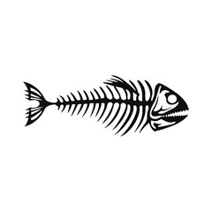 Fototapeta premium Black and white illustration of a millipede vector style