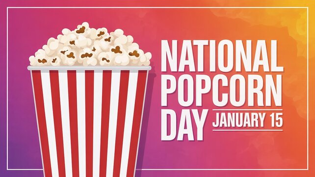 Celebrate national popcorn day with a festive treat