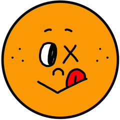 Cute character expression