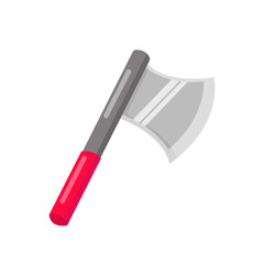 Flat Vector Axe Illustration