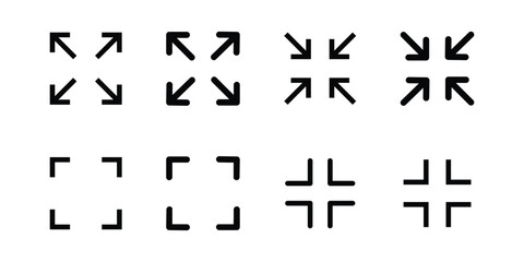 Full screen icon set