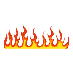 Flame Element Illustration