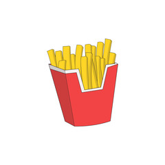 French Fries Illustration