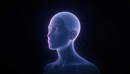 3d rendered illustration of a human head