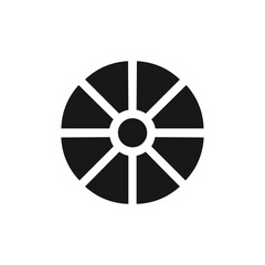 This elegant black and white floral design is ideal for decorative borders, logos, or vintage-inspired graphic designs, featuring intricate detailing and curved leaves