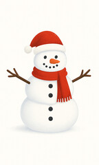 Merry christmas solitary snowman images.