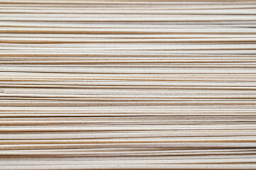 Obraz premium 十割蕎麦の乾麺