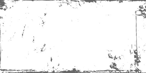 Abstract vintage floral grunge frame border vector design with black ink splatter texture pattern