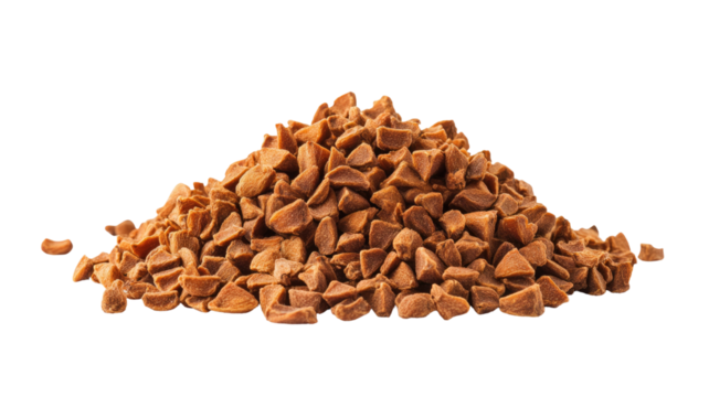 Dry cloves pile displayed with rich aromatic spice buds showcasing warm earthy tones, textured dried surfaces, and detailed culinary seasoning elements isolated on white background