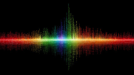 A modern high antenna rises against the sky as evolving signal waves radiate outward, symbolizing wireless communication, connectivity, and advanced digital transmission technology.
