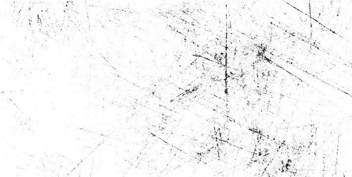 Vector dust texture overlay grunge effect abstract background, dust and scratched textur dust overlay creat grunge scratched effect. Black and white abstract background.