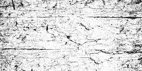 Monochrome distressed texture with cracks and grunge overlay effect.
